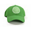 Green-White - Front - Celtic FC Official Football Crest Baseball Cap