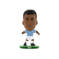 Sky Blue-White - Front - Manchester City FC Rodri SoccerStarz Football Figurine