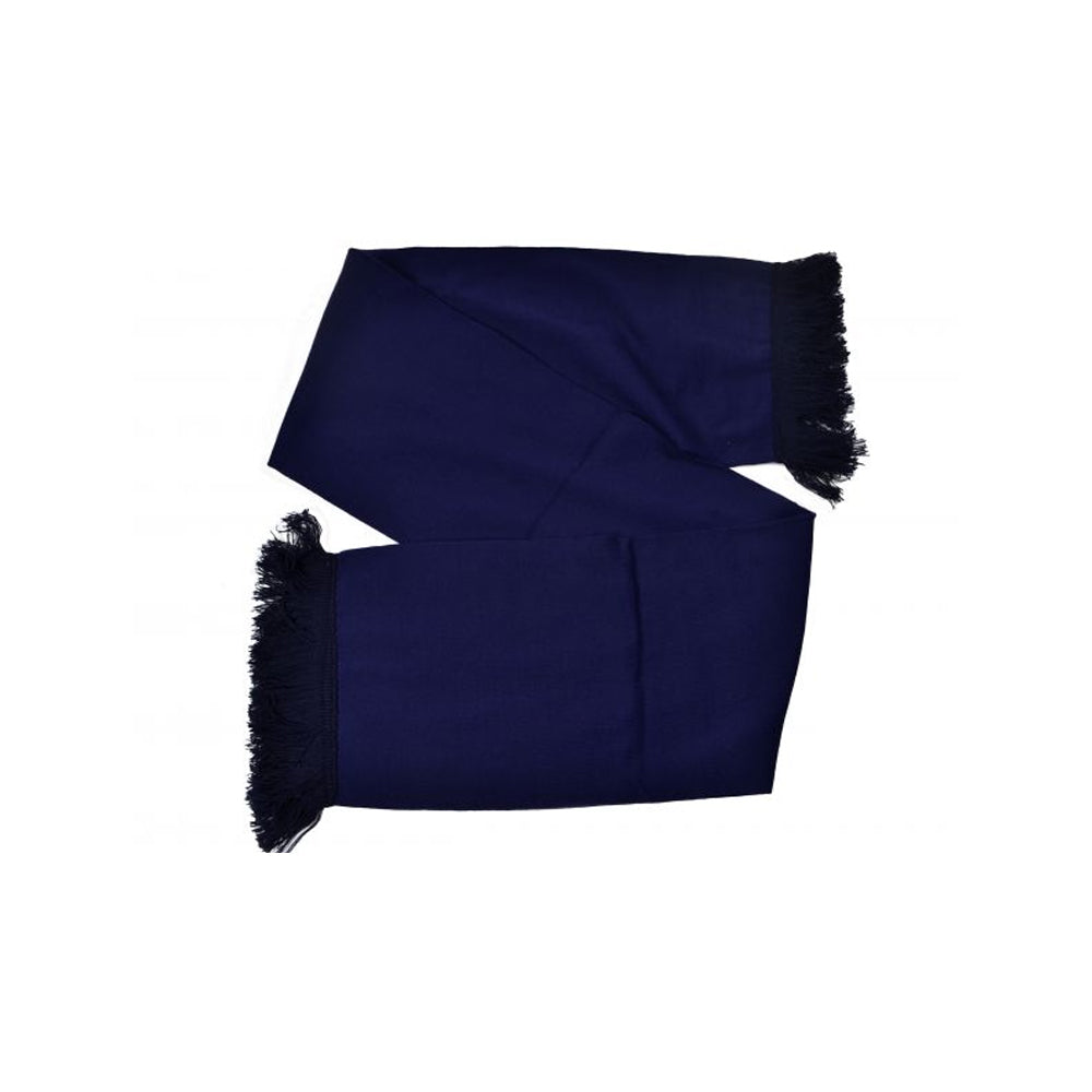 Navy - Front - BB Sports Bar Knitted Winter Scarf