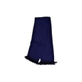 Navy - Back - BB Sports Bar Knitted Winter Scarf