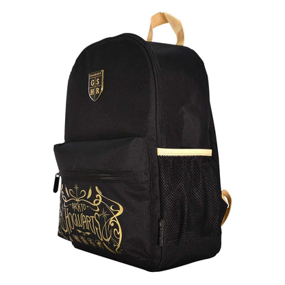 Black-Gold - Side - Harry Potter Back To Hogwarts Backpack
