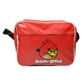 Red-White-Black - Front - Angry Birds Logo Shoulder Bag