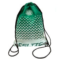 Green-White - Front - Celtic FC Fade Drawstring Bag