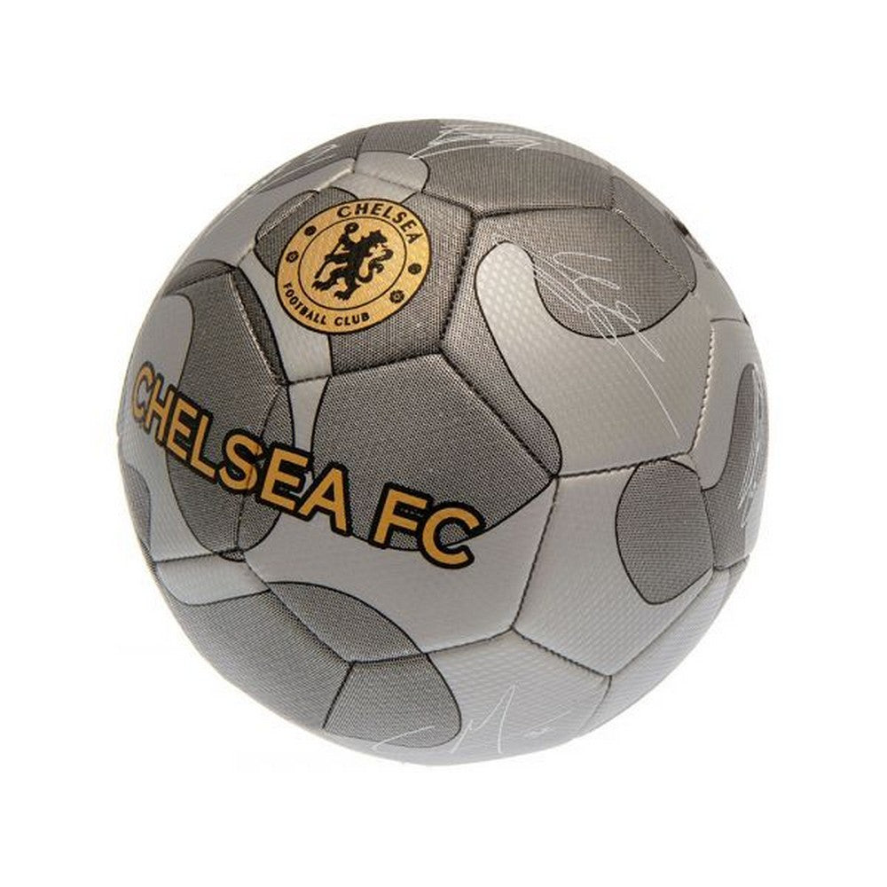 Silver - Back - Chelsea FC Signature Synthetic Football