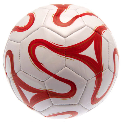 White-Red - Back - Liverpool FC Crest Football