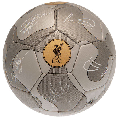 Silver - Back - Liverpool FC Signature Synthetic Football