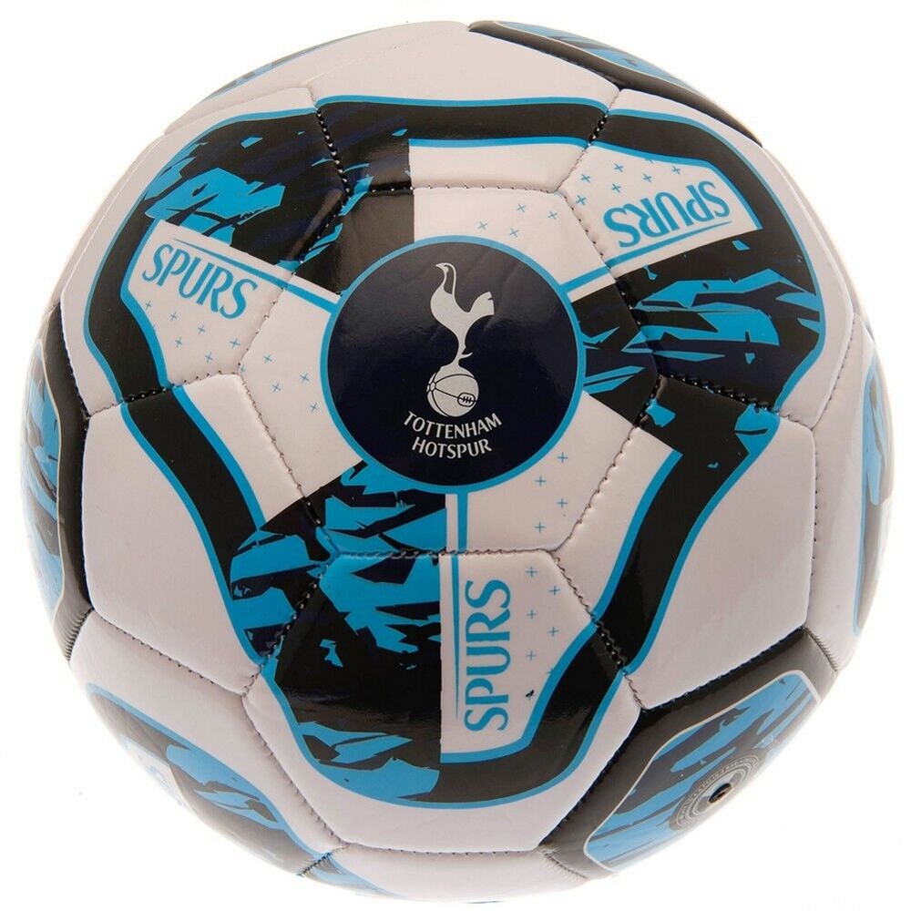 Blue-White-Black - Front - Tottenham Hotspur FC Tracer PVC Football