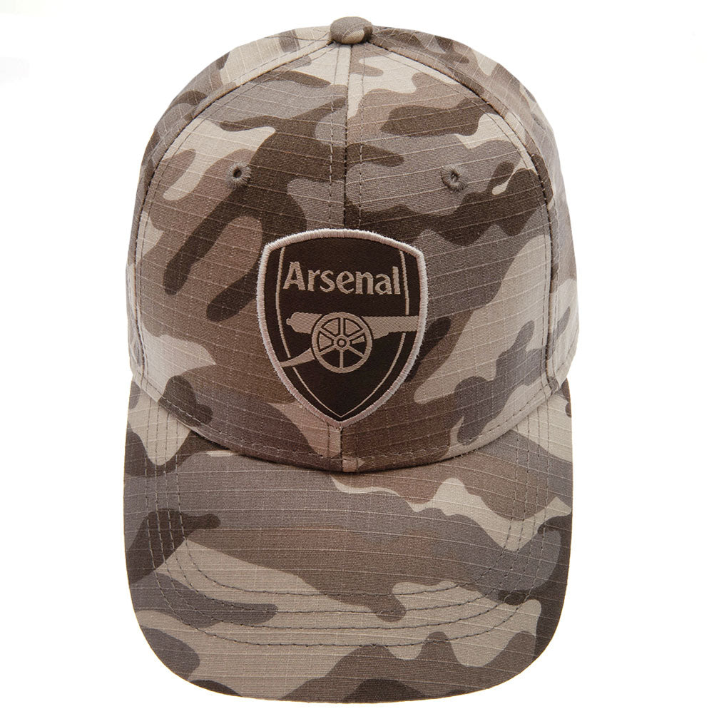 Green - Back - Arsenal FC Unisex Adult Camo Backstrap Baseball Cap