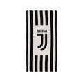 Black-White - Front - Juventus FC Logo Beach Towel