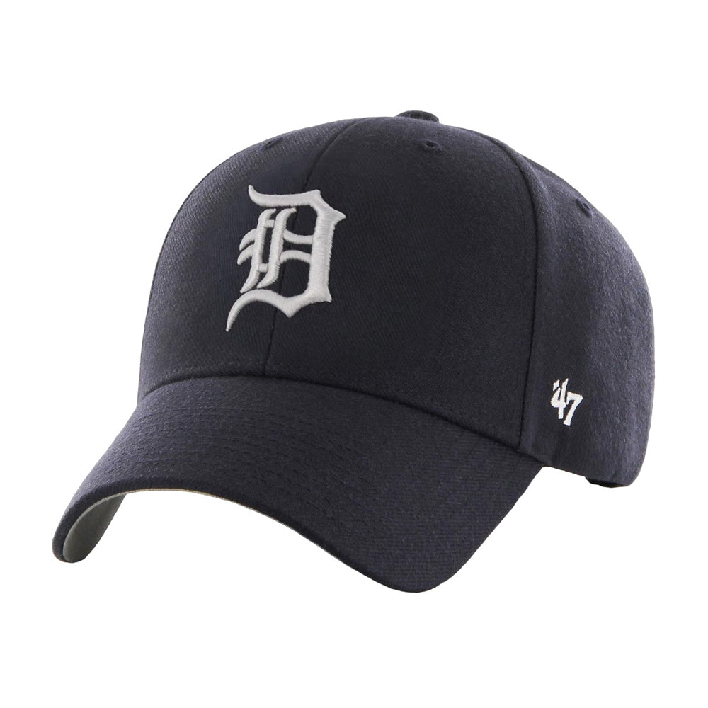 Navy - Front - Detroit Tigers MVP 47 Baseball Cap