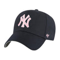 Navy-Pink - Front - New York Yankees MVP 47 Baseball Cap