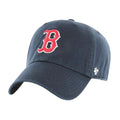 Navy-Red - Front - Boston Red Sox Clean Up 47 Baseball Cap