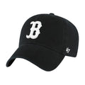 Black - Front - Boston Red Sox Clean Up 47 Baseball Cap
