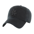 Black - Front - Los Angeles Dodgers Clean Up 47 Baseball Cap