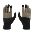 Graphic Black-Khaki-Coconut Milk - Side - Nike Unisex Adult 2.0 Knitted Swoosh Grip Gloves