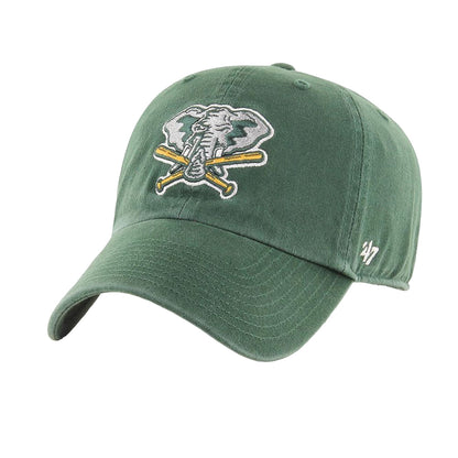 Green - Front - Oakland Athletics Unisex Adult Coopertown 47 Baseball Cap
