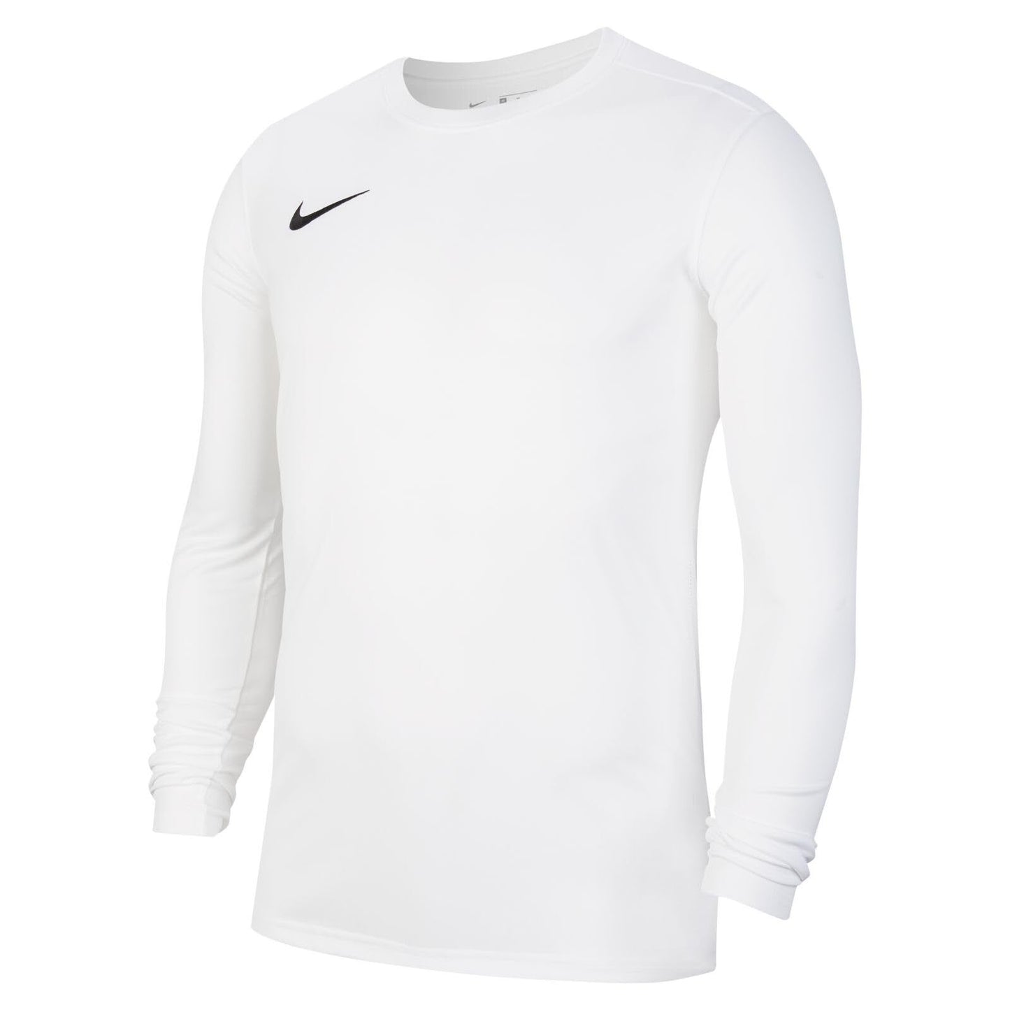White - Front - Nike Mens Park VII Long-Sleeved Jersey