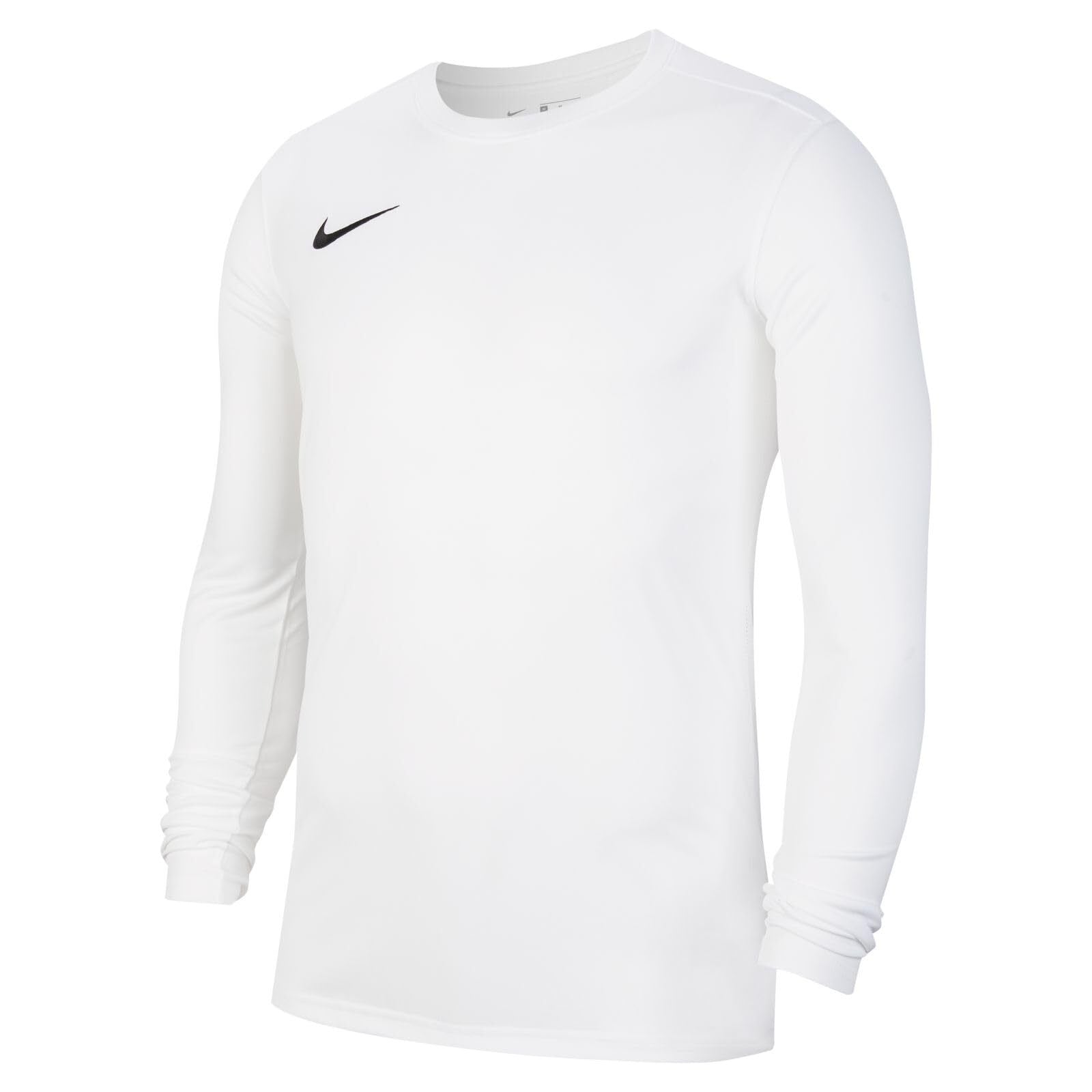 White - Front - Nike Mens Park VII Long-Sleeved Jersey