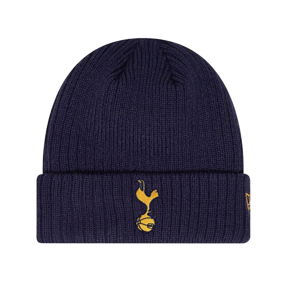 Navy - Front - New Era Unisex Adult Tottenham Hotspur FC Cuffed Beanie