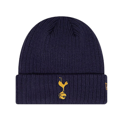 Navy - Front - New Era Unisex Adult Tottenham Hotspur FC Cuffed Beanie