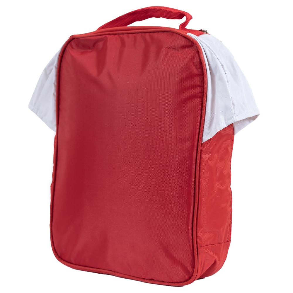 Red-White - Back - Arsenal FC Home Kit Lunch Bag