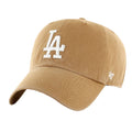 Camel - Front - Los Angeles Dodgers Clean Up 47 Logo Baseball Cap