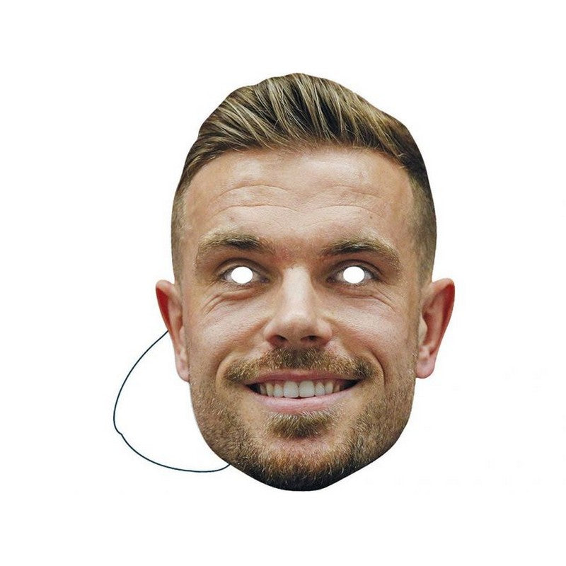 Multicoloured - Front - Liverpool FC Jordan Henderson Face Mask