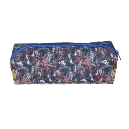 Blue-Multicoloured - Back - Spider-Man Iron Spider Pencil Case