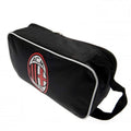 Black - Side - AC Milan Printed Foil Boot Bag