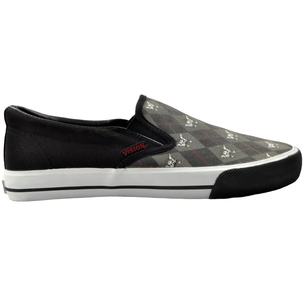 Brown-Black-White - Front - Vision Street Wear Unisex Adult Diamond Trainers