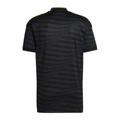 Black - Back - Real Madrid CF 22-23 Adidas Short-Sleeved Away Shirt