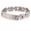 Silver - Front - Arsenal FC Stainless Steel Bracelet