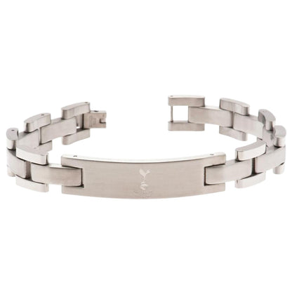 Silver - Back - Tottenham Hotspur FC Stainless Steel Bracelet