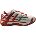 White-Red-Green - Front - Rurik Unisex Adult Contrast Striped Skate Shoes