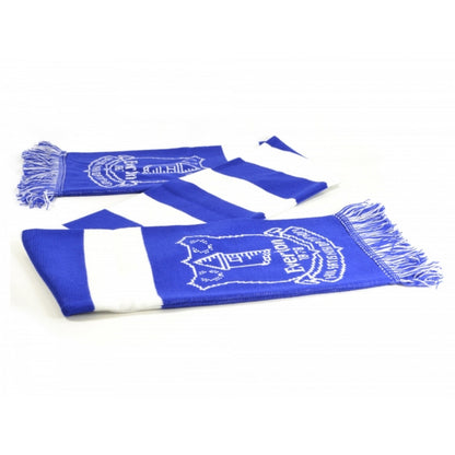 Blue-White - Front - Everton FC Official Football Bar Scarf