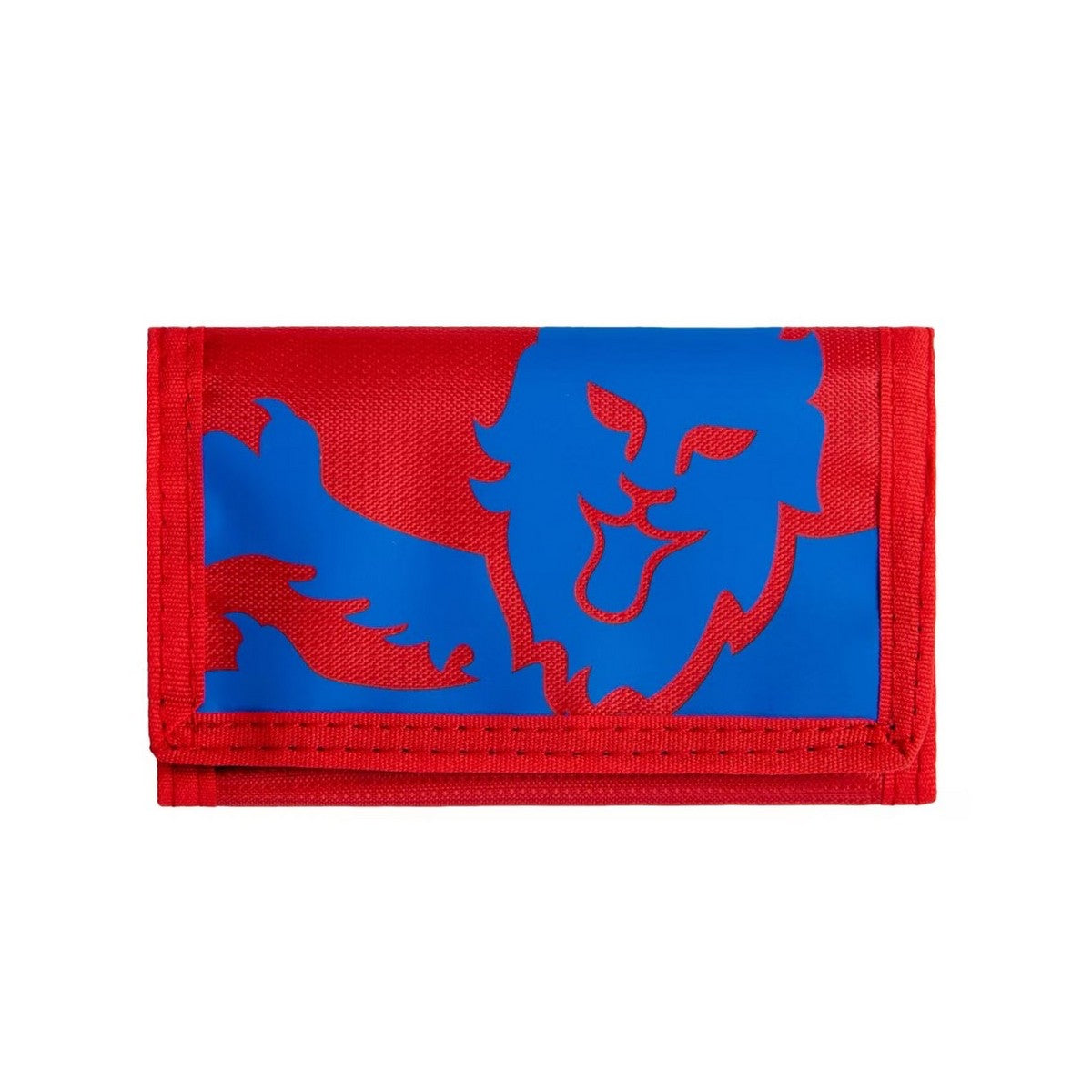 Red-Blue - Front - England FA Lion Tri-Fold Wallet