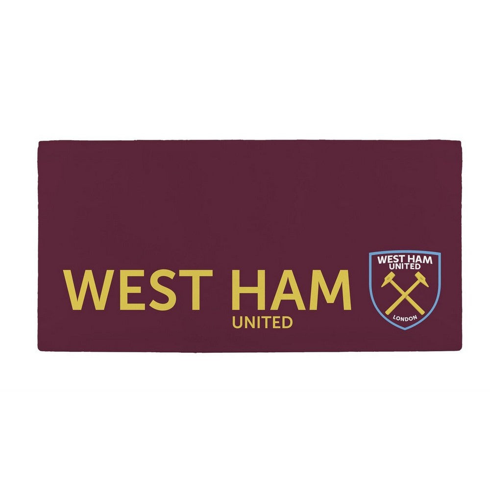 Claret-Gold - Front - West Ham United FC Towel