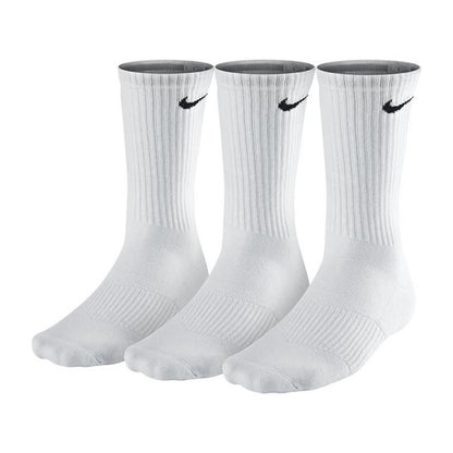 White - Front - Nike Mens Everyday Cushioned Socks (Pack of 3)