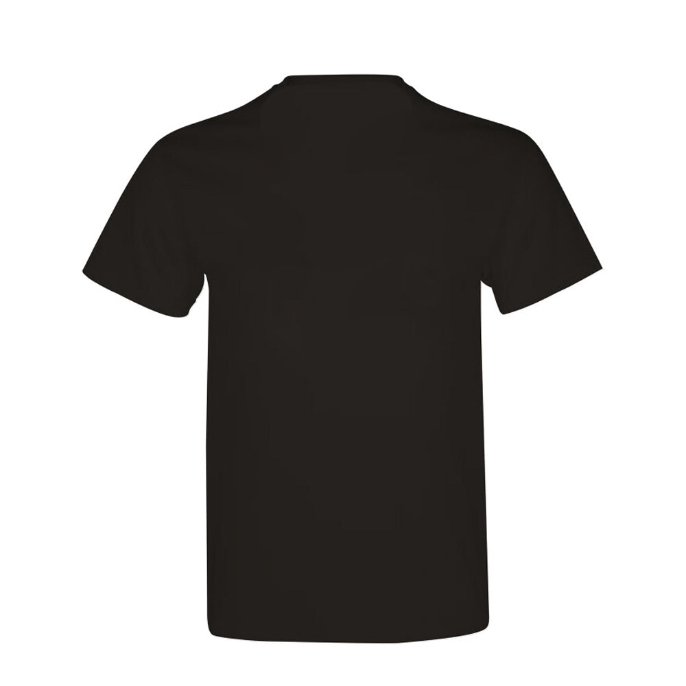 Black-White - Back - Real Madrid CF Mens Crest T-Shirt