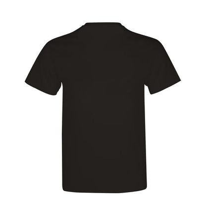 Black-White - Back - Real Madrid CF Mens Crest T-Shirt