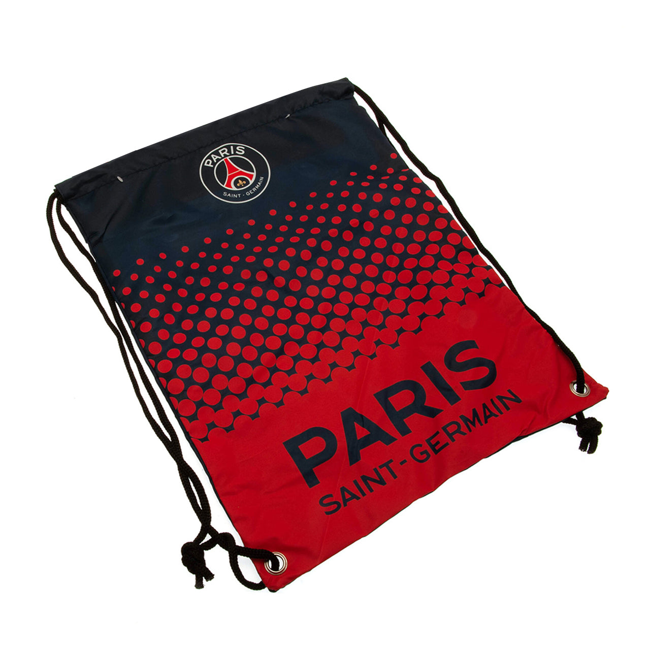 Red-Blue - Back - Paris Saint Germain FC Fade Drawstring Bag