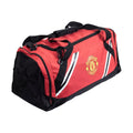 Red-Yellow - Back - Manchester United FC Core Stripe Duffle Bag