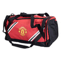 Red-Yellow - Side - Manchester United FC Core Stripe Duffle Bag
