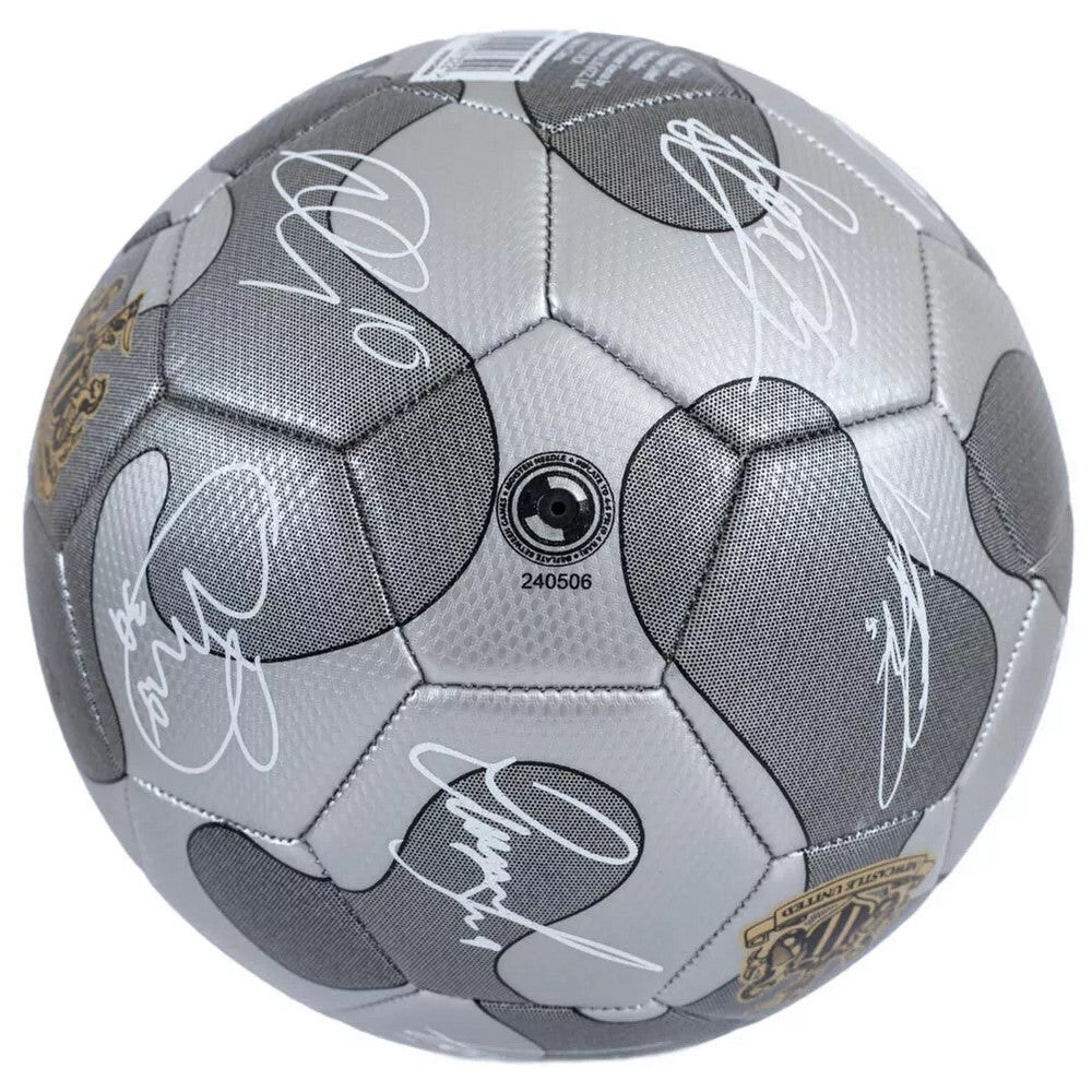 Grey-White-Black - Side - Newcastle United FC Signature Camo Football