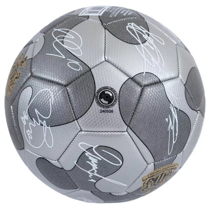 Grey-White-Black - Side - Newcastle United FC Signature Camo Football