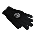 Black - Side - Tottenham Hotspur FC Unisex Adult Knitted Winter Gloves