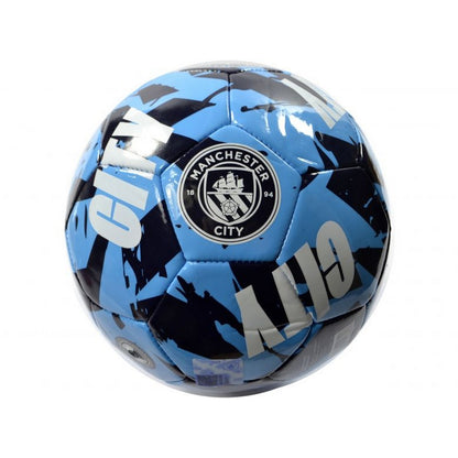 Blue-White-Black - Side - Manchester City FC Graffiti Football