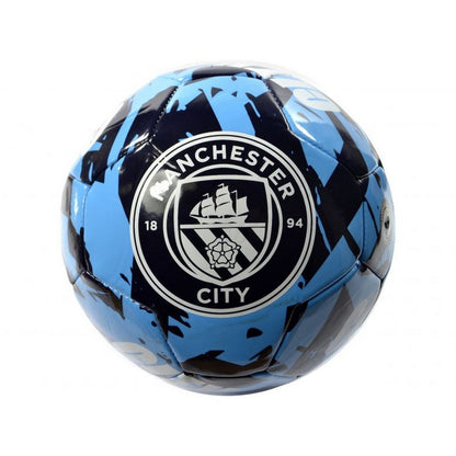 Blue-White-Black - Front - Manchester City FC Graffiti Football