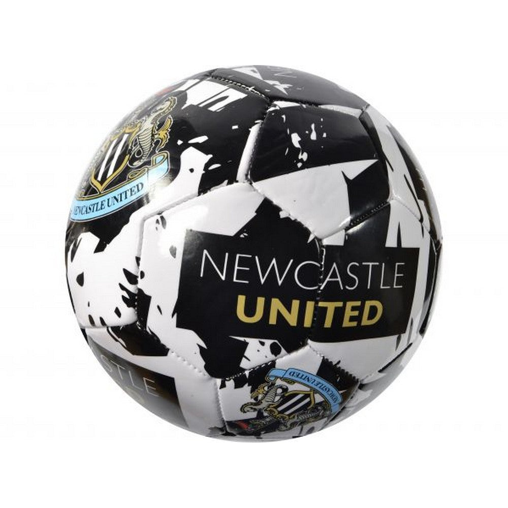 Black-White-Gold - Back - Newcastle United FC Graffiti Football