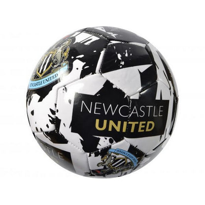 Black-White-Gold - Back - Newcastle United FC Graffiti Football